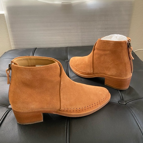 New Soludos suede ankle boots 5.5/ sincerelyjules - Picture 3 of 6
